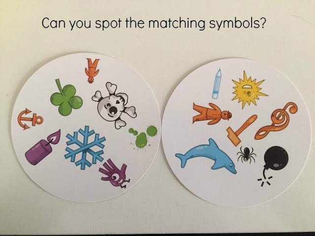 Dobble cards to show the symbols