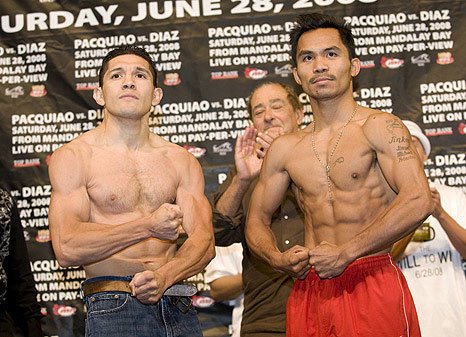 manny pacquiao vs diaz statue