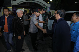 Malam Natal, Pemkab Asahan Bersama Polri dan TNI Memonitoring Pengamanan Disejumlah Gereja 