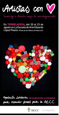 cartel de Artistas con corazón 09