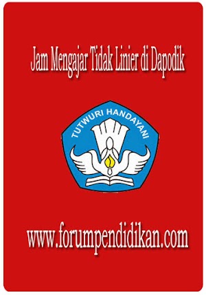 Jam Mengajar Tidak Linier di Dapodik