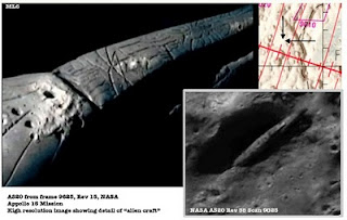 Really aircraft bodies Parent And Alien Found On the Moon?