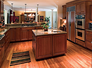 Kitchen on Furnitures Fashion  Wood Kitchen Flooring