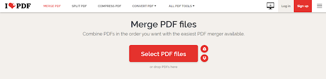 merge pdf ilovepdf