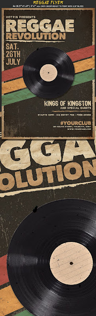  Reggae Party Flyer Template