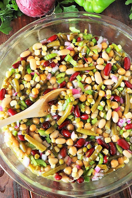 Easy Marinated Bean Salad Image