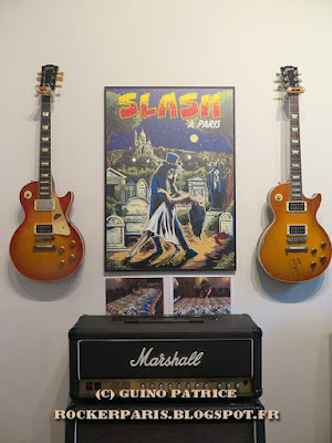 Exposition SLASH @ Matt's Guitar Shop, Paris, du 27 Avril 2024 au 04 Mai 2024