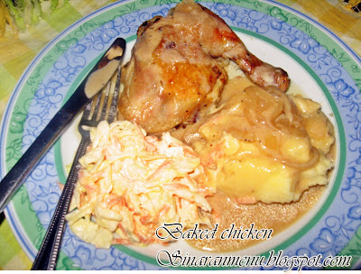 SinaranMenu: Baked Chicken