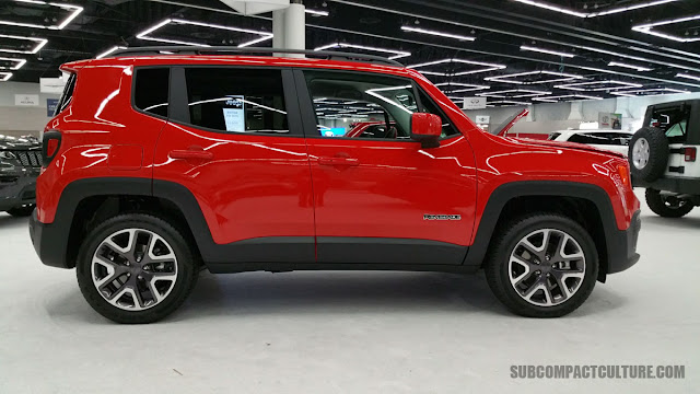 Red Jeep Renegade - SUBCOMPACT CULTURE