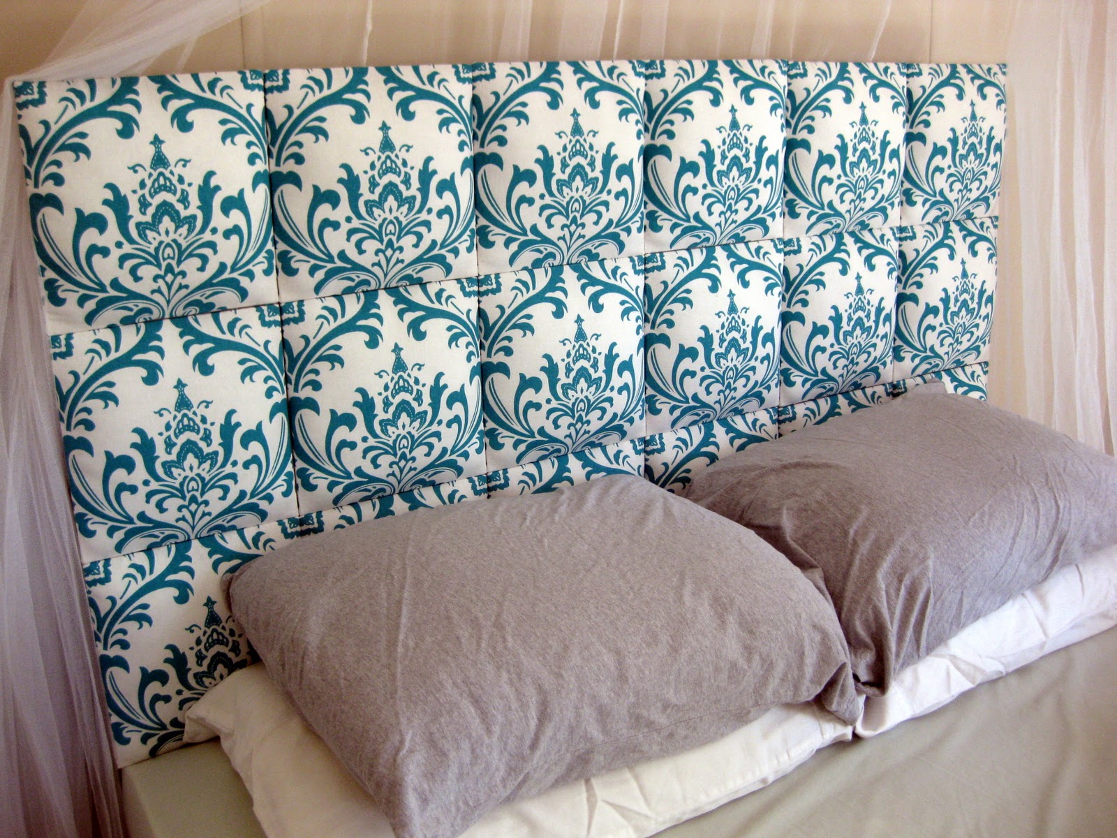 know  finished I the headboard headboard! with thrilled youâ€™re upholstered finally diy ideas curtains