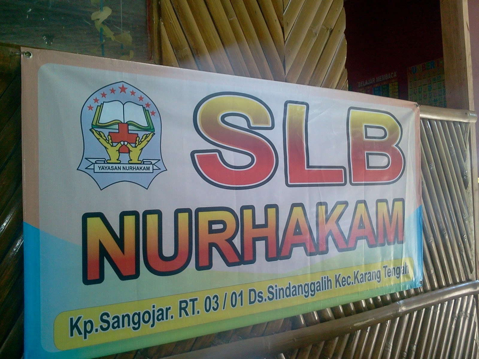 Dengan Rahmat Alloh SWT Tuhan Yang Maha Esa atas segala kepedulian bersama kami merintis SEKOLAH LUAR BIASA NURHAKAM yang berlokasi di Jl Sukamulya Kampung