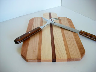 recycled wood cutting board