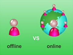 Offline marketing Vs Online Marketing