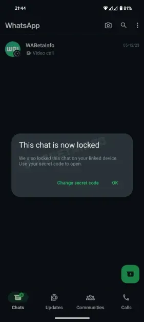 Sync Locked Chats Across Devices with New WhatsApp Feature