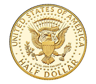 50th Anniversary Kennedy 2014 Half-Dollar Gold Coin