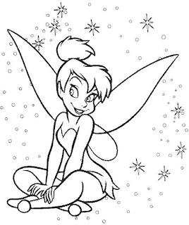 Desenhos para Colorir da Sininho – Imagens para Imprimir da Tinker Bell