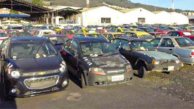 Autos robados recuperados 2023 Ecuador Fayals