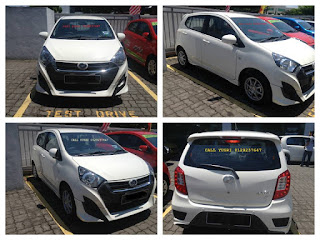 Promosi Perodua Axia standard G + Bodykit original Gear Up 