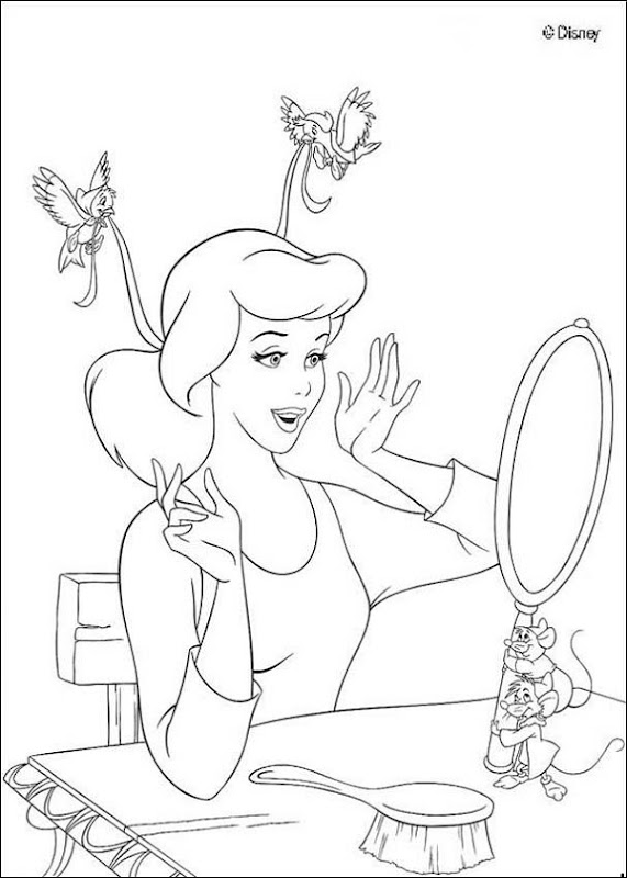 Disney Princess coloring pages - Free Printable title=