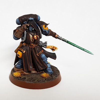 Space Wolves Rune Priest in Phobos Armour