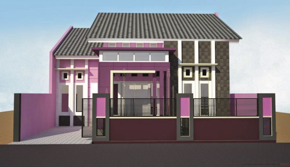 Contoh Kumpulan Desain Rumah  Minimalis  1 Lantai Kumpulan 