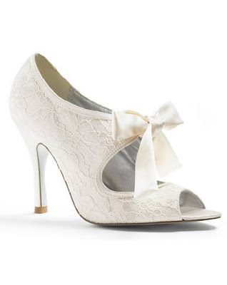 Sweet Wedding Shoes Styles 2010 Sweet lace wedding shoes 2010