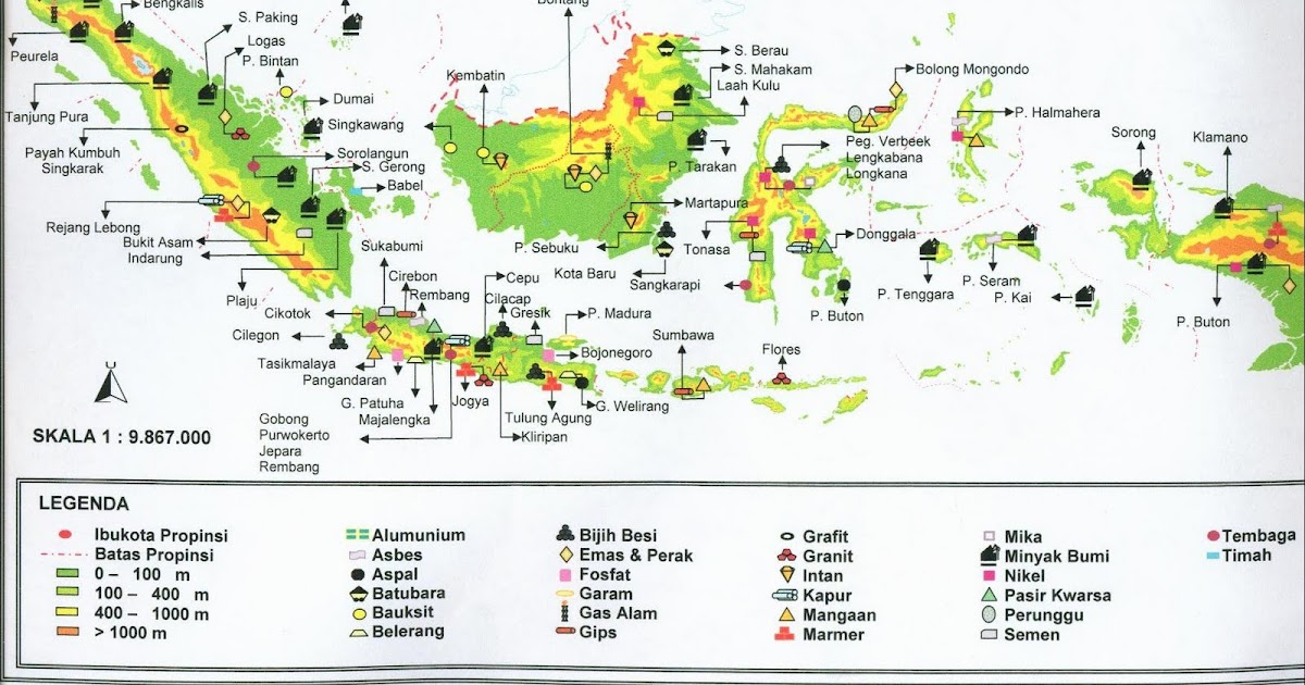 Geografi lingkungan: Kekayaan Alam Bahan Tambang di Indonesia