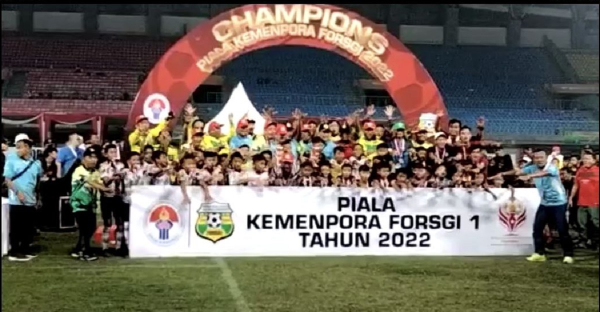 ⚽ Tim Forsgi Jateng Juara Umum Piala Menpora Cup I 2022