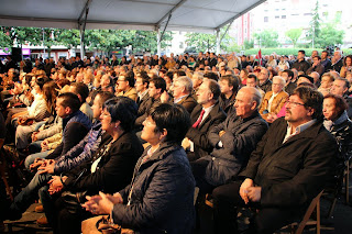 Mitin del PNV en Herriko Plaza