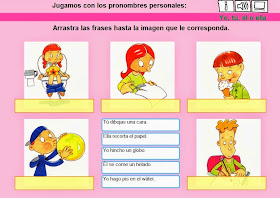 Pronombres: Yo, tú, él, ella