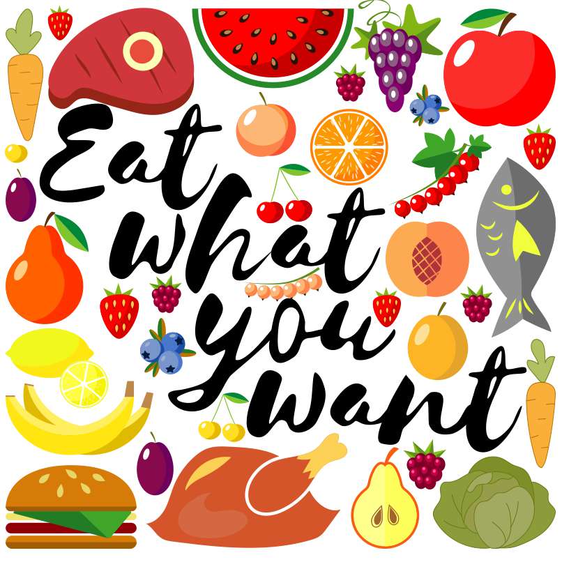 National Eat What You Want Day Wishes For Facebook