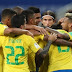 Brasil sofre pressão, mas derrota a Sérvia por 2 a 0 e pega o México