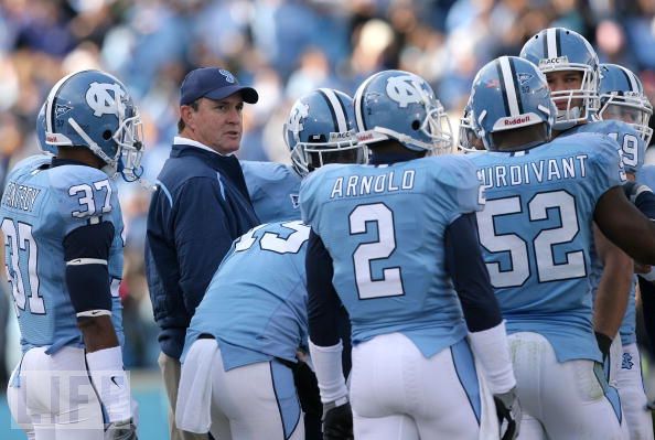 Sounds like there's potential trouble in Chapel Hill:  unc football background