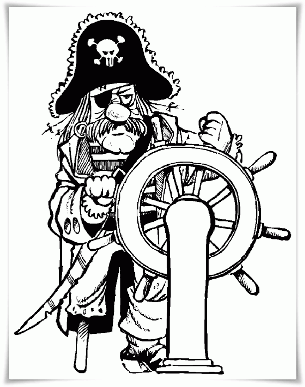 Ausmalbilder zum Ausdrucken: Ausmalbilder Piraten