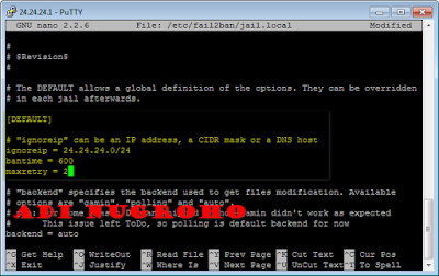 Instalasi   dan  Konfigurasi   Fail2Ban Debian  