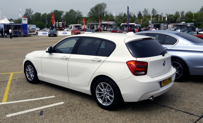 BMW 116d Efficient Dynamics Edition at Millbrook