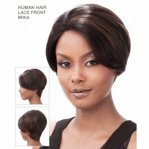 Its a Wig 100% Human Hair Lace Front Wig Mika