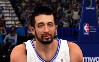 NBA2K12 Hedo Turkoglu Cyber face Patch