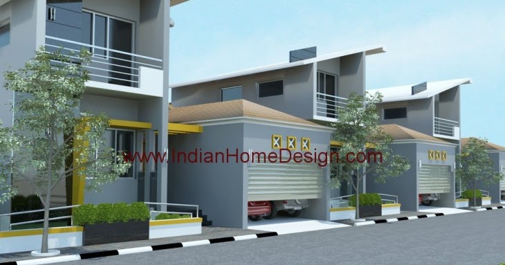 2000 sq  feet  duplex  house  designs by SA Arch consultant