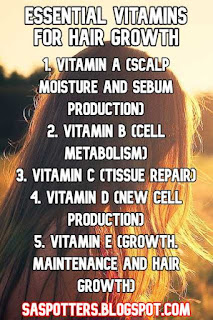 Essential vitamins for hair growth