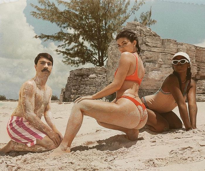 Man Photoshop Himself with Kendall Jenner