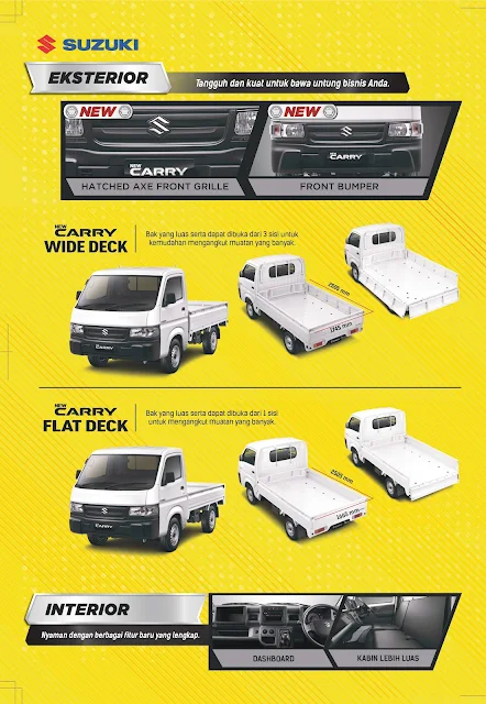 brosur harga suzuki carry pick up