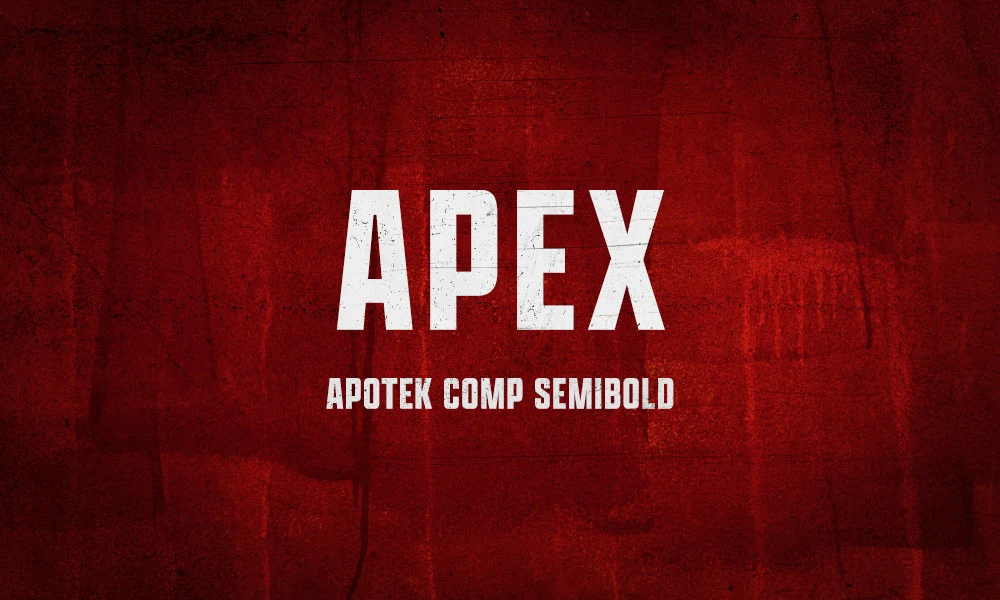 【商用利用可】Apex Legendsのロゴに似た雰囲気のフォントを紹介
