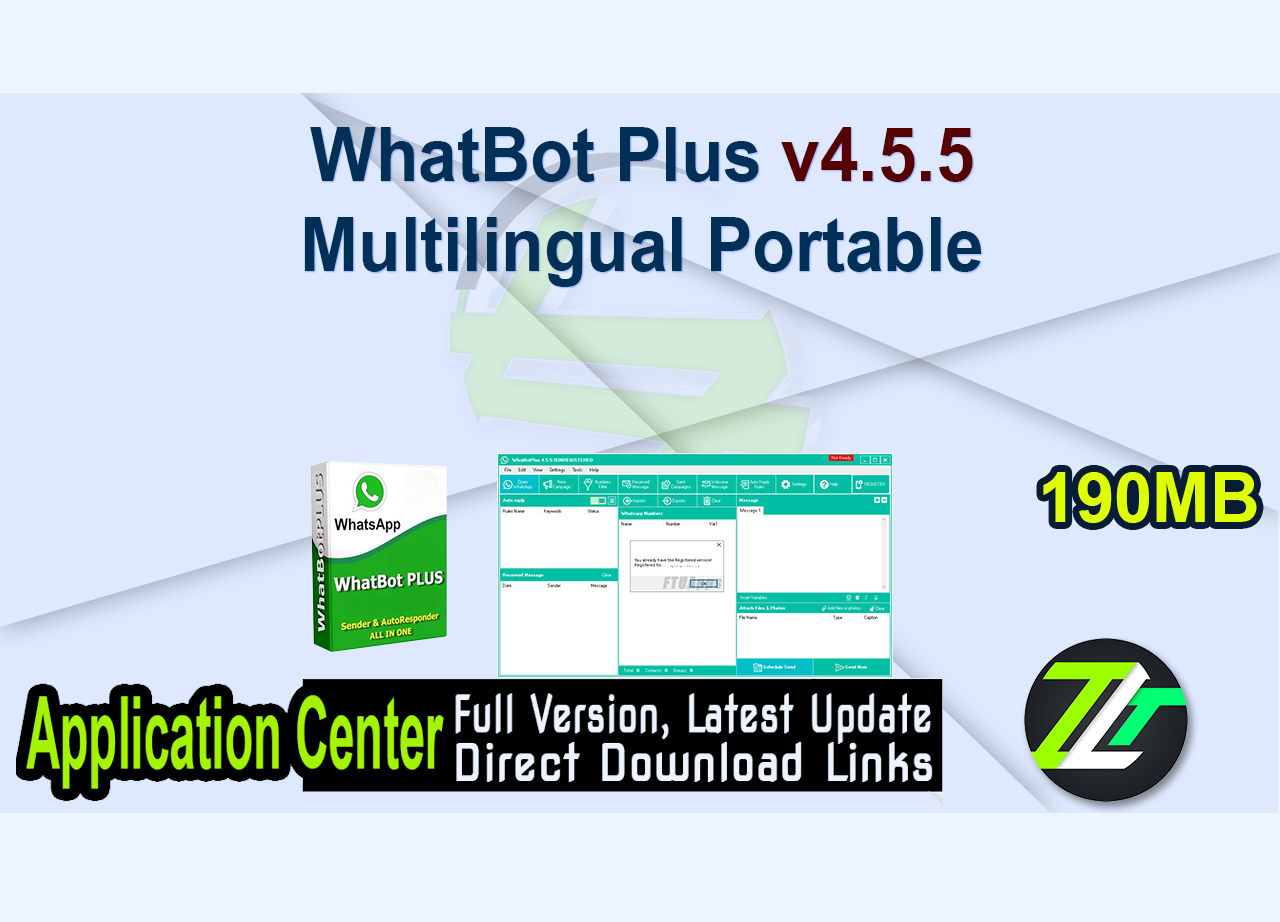 WhatBot Plus v4.5.5 Multilingual Portable