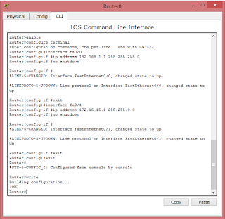 TUTORIAL SETTING JARINGAN ROUTER - KOMPUTER MENGGUNAKAN CISCO PACKET TRACER