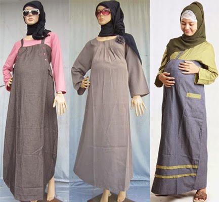 model baju hamil gamis