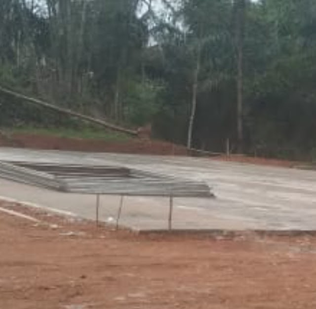 Proyek Lapang Futsal yang Bersumber Dari Dana Desa Di Desa Bojongkondang Langkaplancar Diduga Dikerjakan Oleh Pihak Ke 3