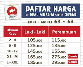 Harga Kaos Dhikr 2016 Harga Kaos Dhikr 2016