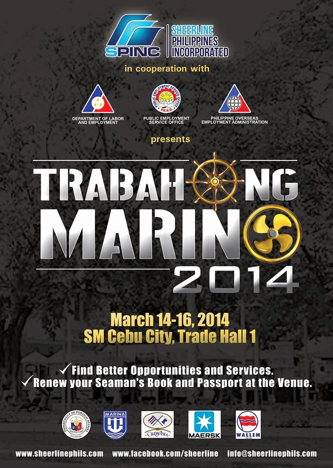 Trabahong Marino Job Fair 2014 - Cebu Trade Hall