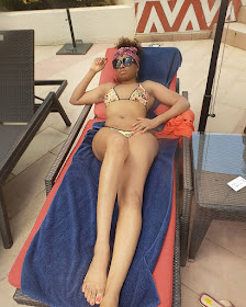 BBNaija star Princess shows off bikini bod